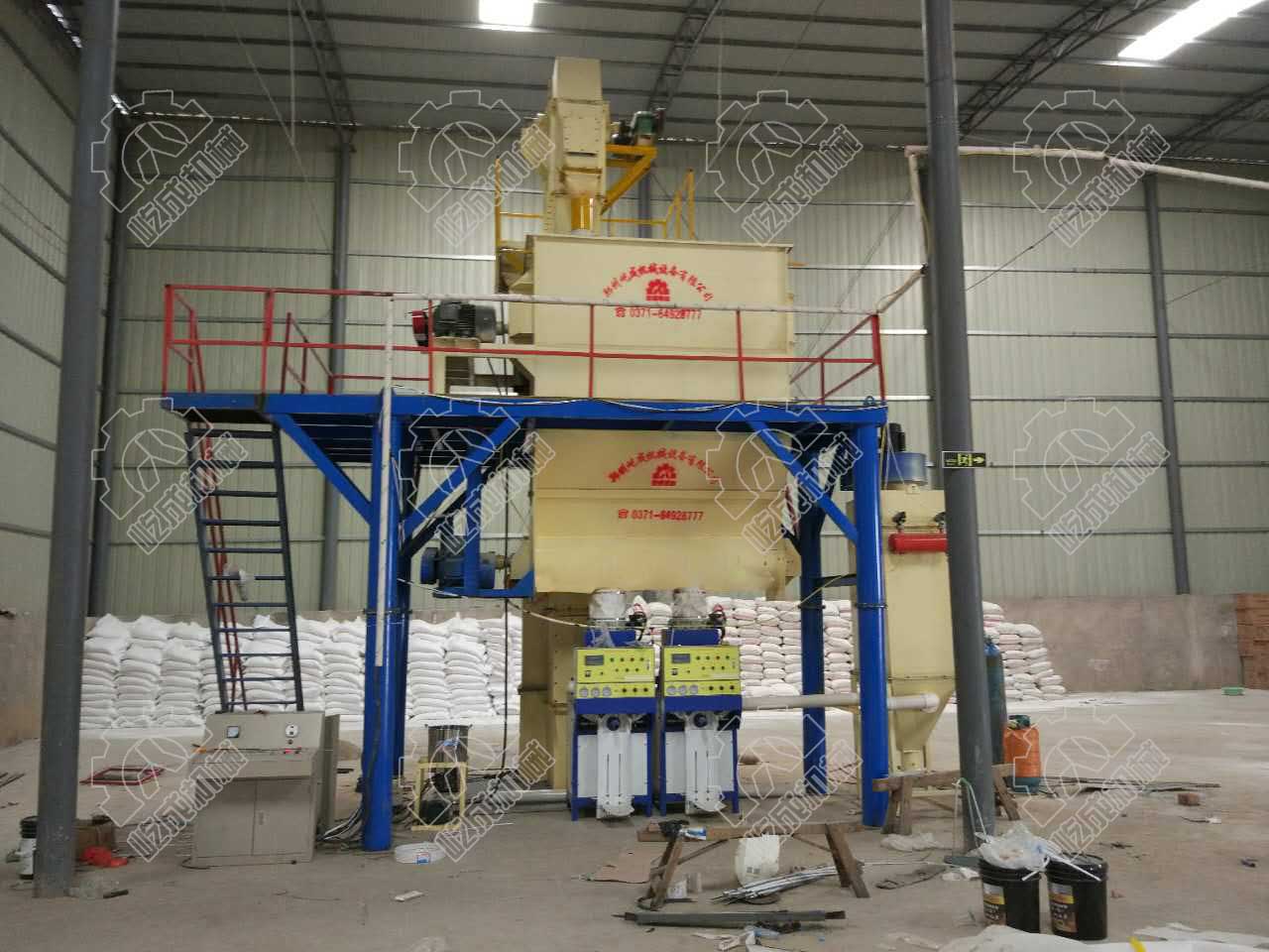 簡(jiǎn)易型標(biāo)線涂料生產(chǎn)線