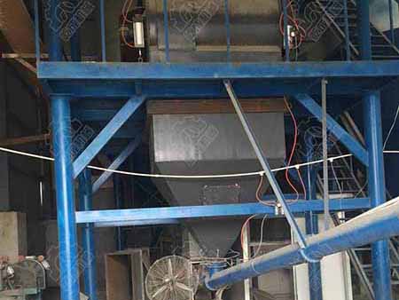 安徽蚌埠干粉砂漿設備現場展示