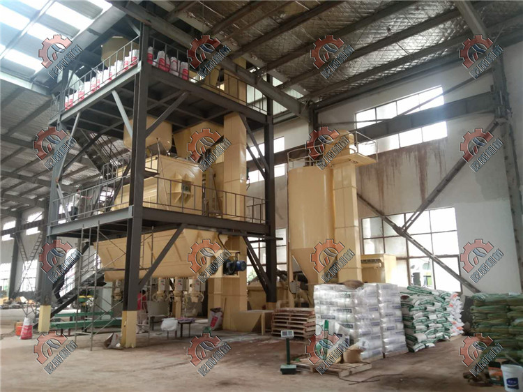 浙江金華無(wú)機(jī)保溫砂漿膏料生產(chǎn)線(xiàn)落成